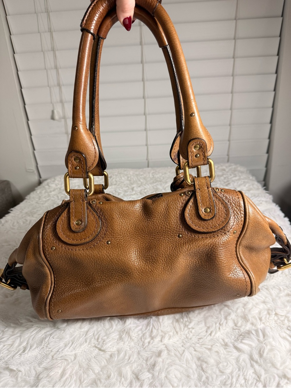 Chloe Paddington Front Pocket Shoulder Bag - Picture 2 of 6